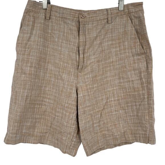 Paradise Collection Men's Beige Shorts Size 36 - Picture 1 of 5